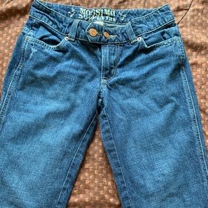 Bermuda jean shorts